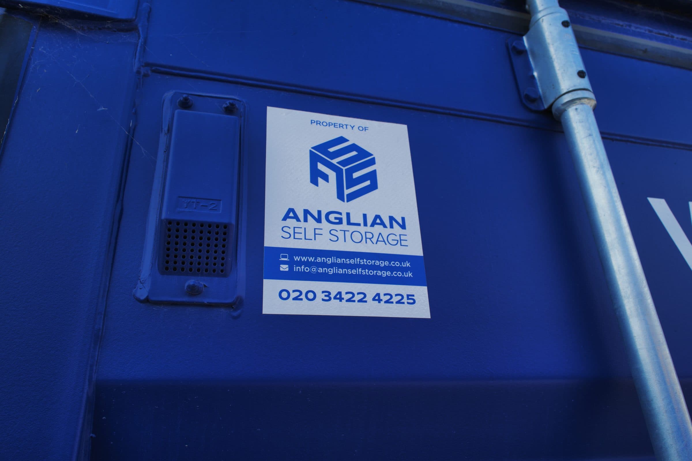 Anglian Self Storage facility in Barking